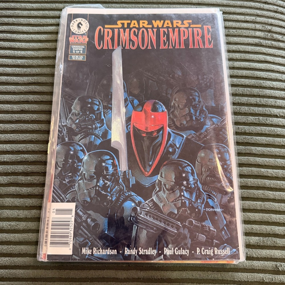 Dark Horse Star Wars Crimson Empire #5 1997 Comic Book Royal Guard Stormtrooper
